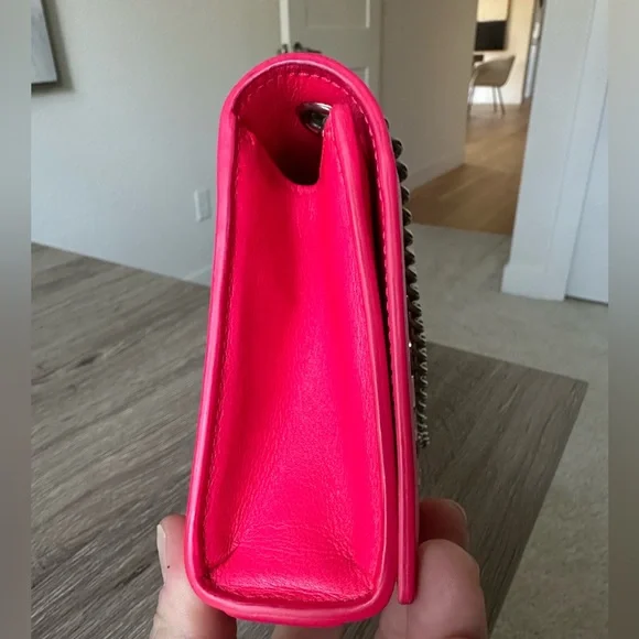 YSL Hot Pink Crossbody Bag - Picture 5 of 12
